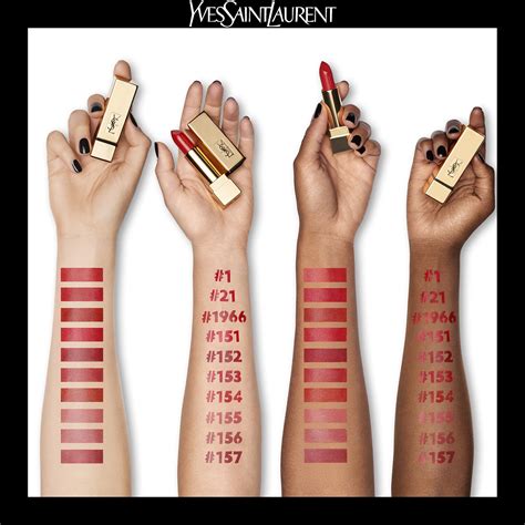 ysl rouge pur couture swatch|YSL rouge pur couture 22.